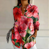 Bold Floral Blouse