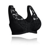 Women's Wire-Free Natural Lift Bra with Wide Straps