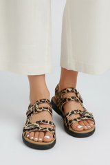 Multi-Strap Heeled Sandals