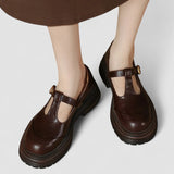 Orthopedic Mary Jane Shoes with Strap