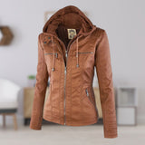 Women's Thermal Lined Jacket with Detachable Hood