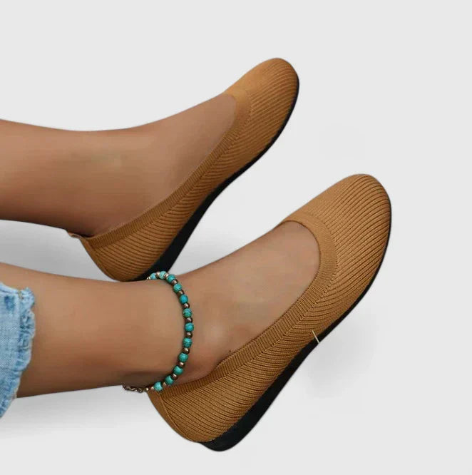 Posture-Correct Orthopedic Slip-On Shoes - Chocolate
