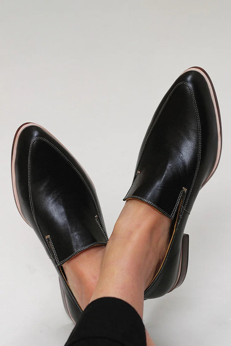 Minimalist Loafers - Black
