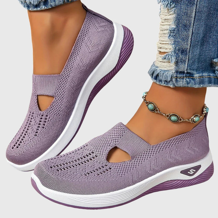 Emely Orthopedic Slip-On Shoes - Lilac