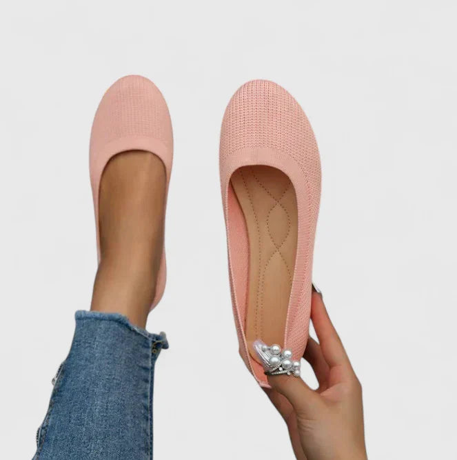 Posture-Correct Orthopedic Slip-On Shoes - Pink