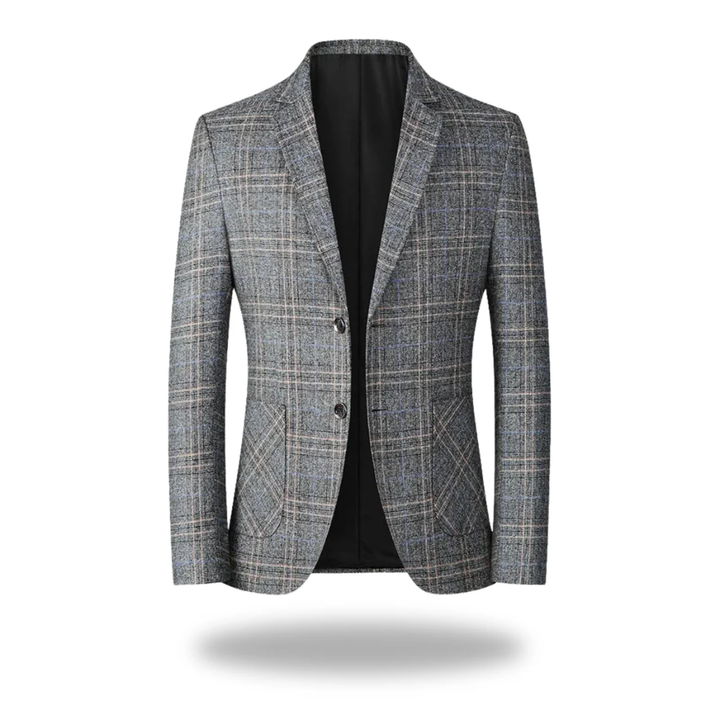 Grey men's tailored blazer