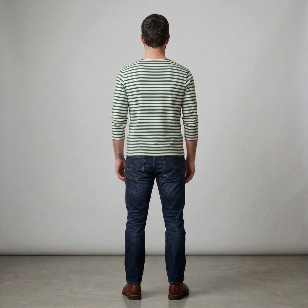 Liam - Basic Striped T Shirt