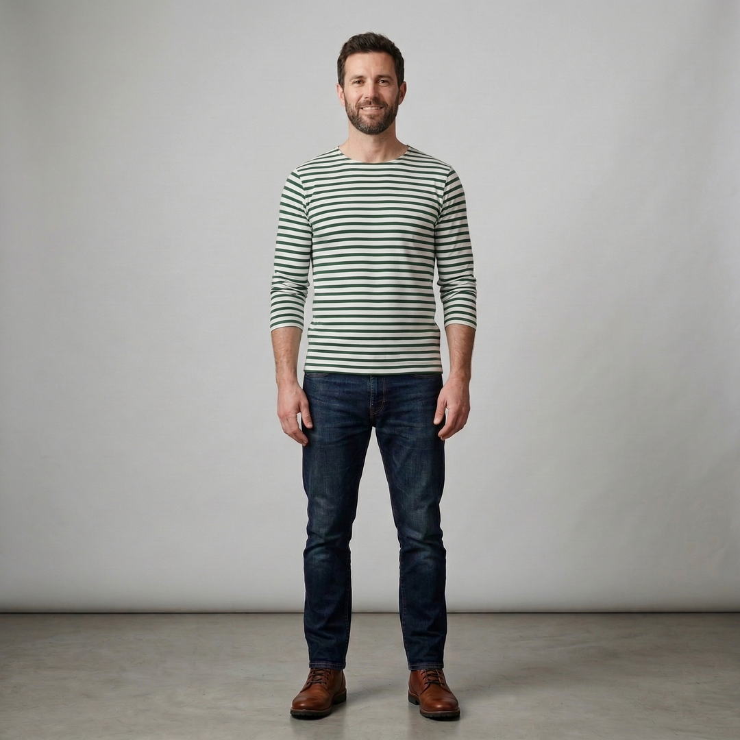 Liam - Basic Striped T Shirt