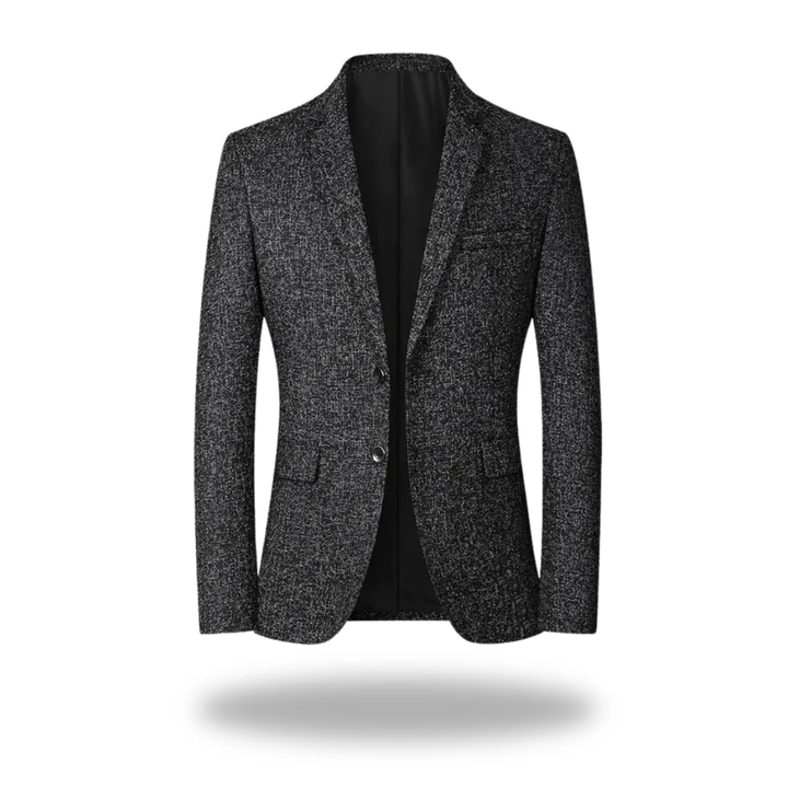 Black men's refined blazer