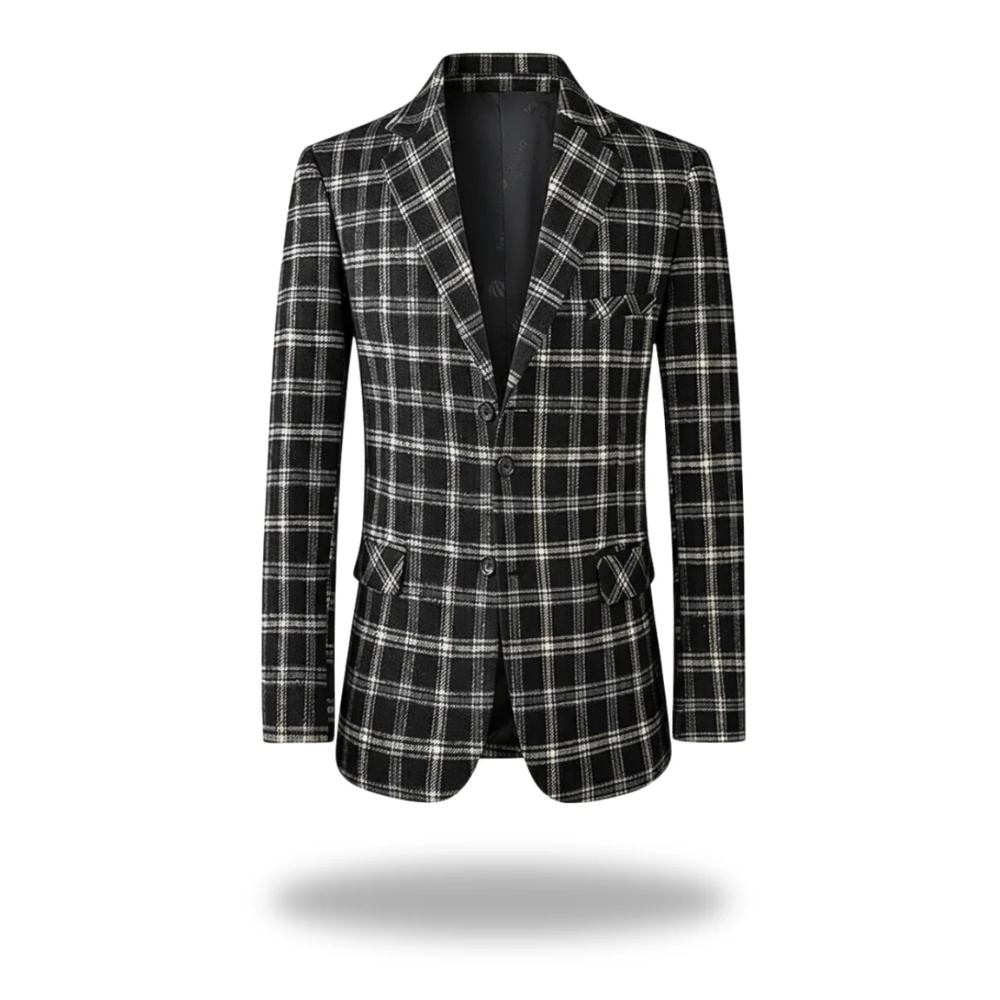 Black men's tailored blazer