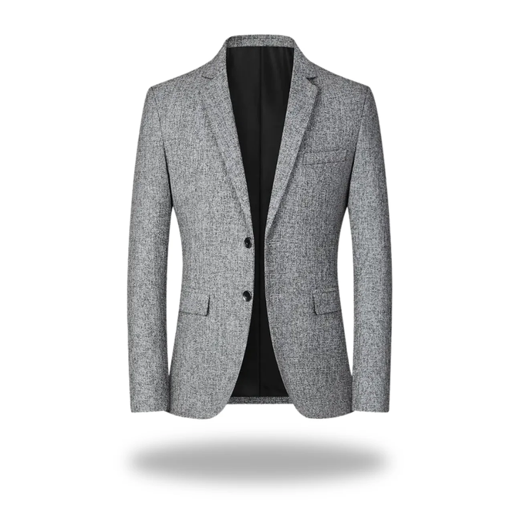Grey men's refined blazer