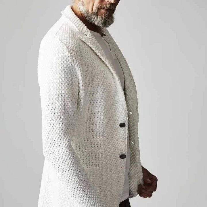 Grey men's classic blazer