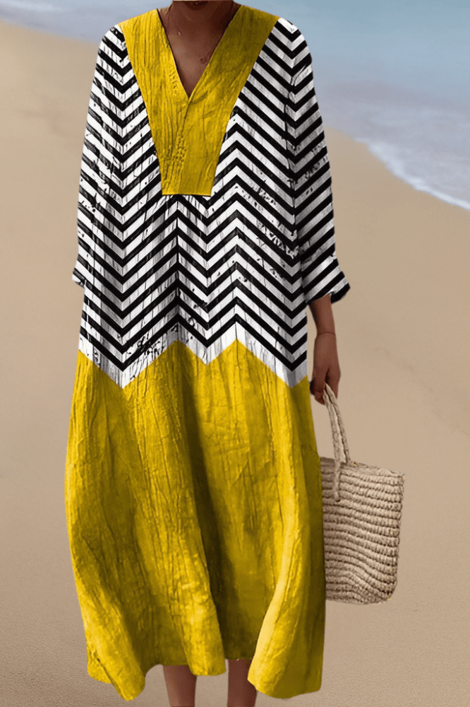 Yellow Zigzag