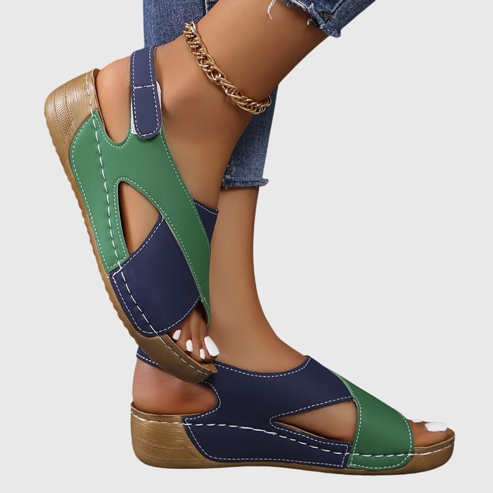 Orthopedic Ankle-Strap Comfort Sandals - Green