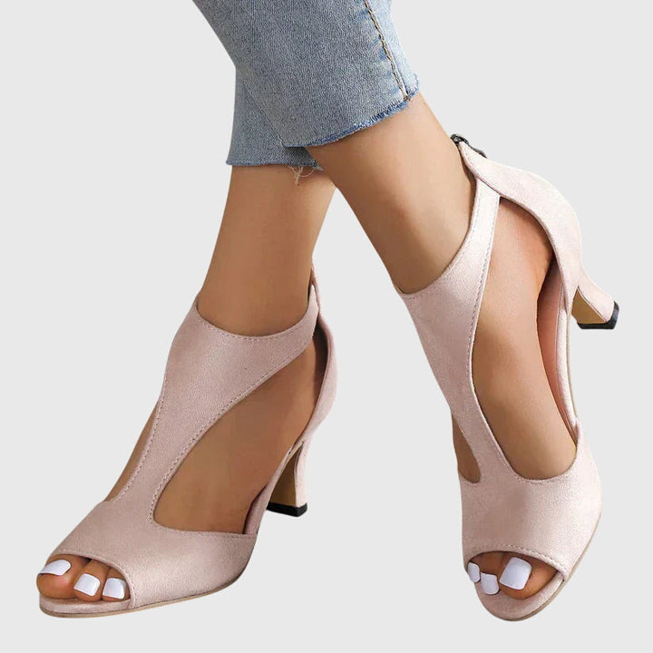 Comfort Orthopedic Heels - Pink