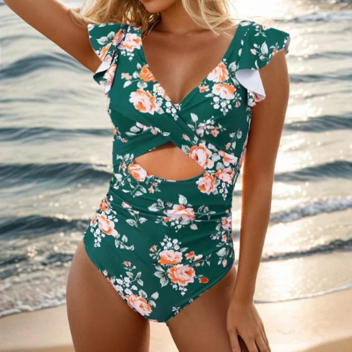 Flattering One-Piece Swimsuit
