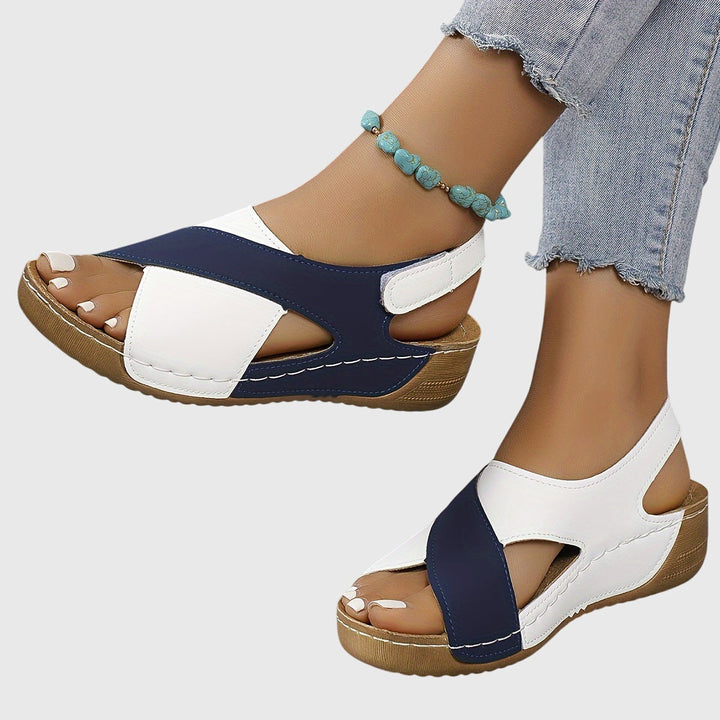 Orthopedic Ankle-Strap Comfort Sandals - Blue