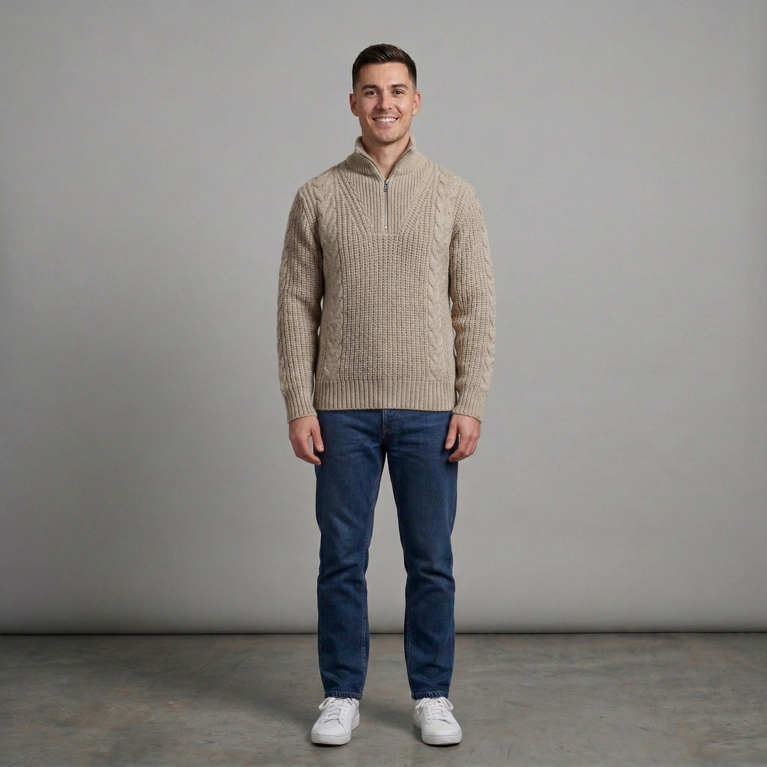 Logan - Half Zip Pullover