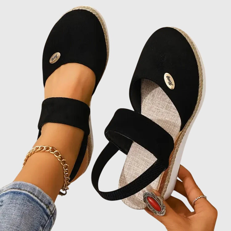 Breathable Orthopedic Comfort Sandals - Black