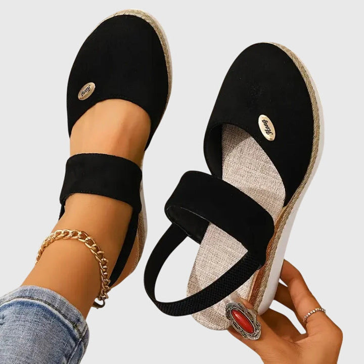 Breathable Orthopedic Comfort Sandals - Black