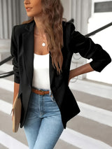 Women's Relaxed Tailored Blazer for Fall Casual Outfits