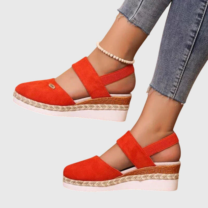 Breathable Orthopedic Comfort Sandals - Orange