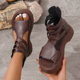 Women's Strappy Platform Sandals