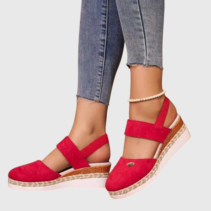 Breathable Orthopedic Comfort Sandals - Red
