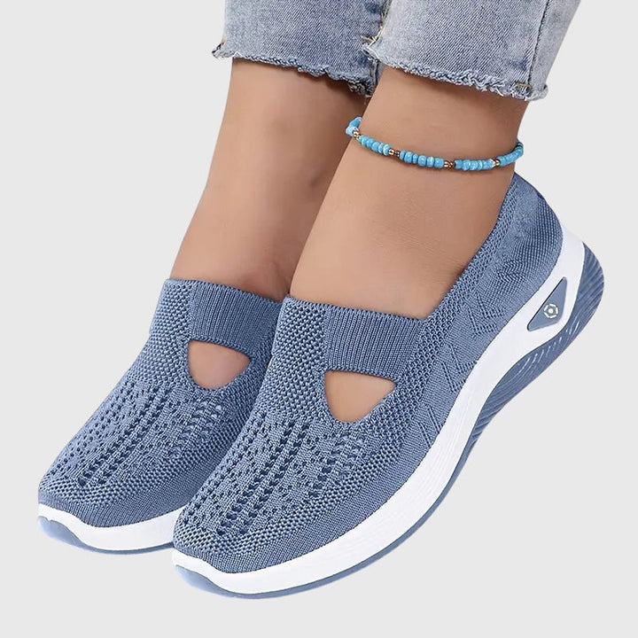 Emely Orthopedic Slip-On Shoes - Blue
