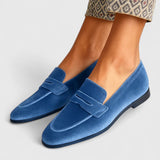 Sophisticated Blue Loafers