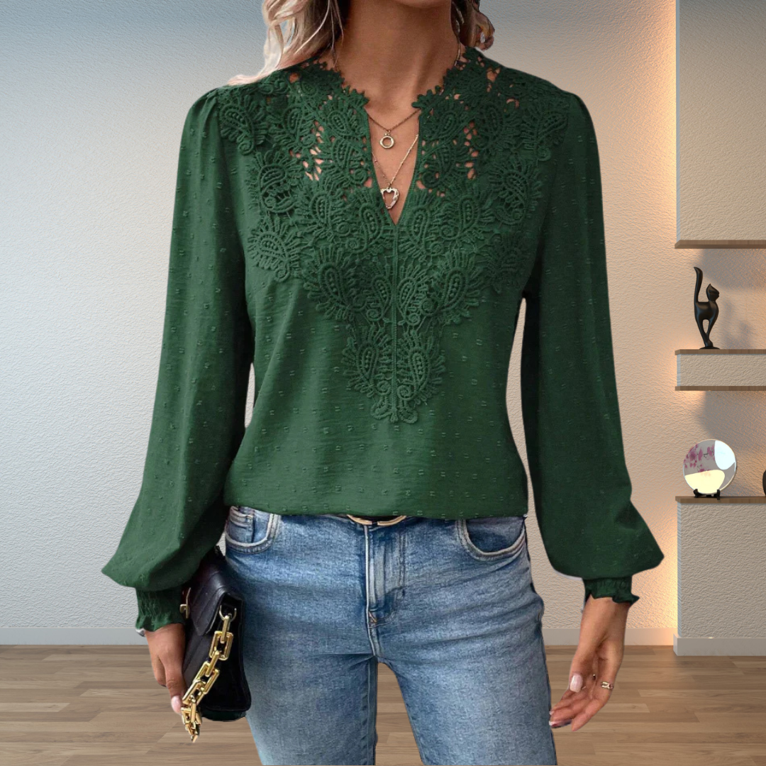 Lightweight & Stylish Blouse - Green
