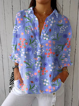 Women's Meadow Bloom Floral Blouse