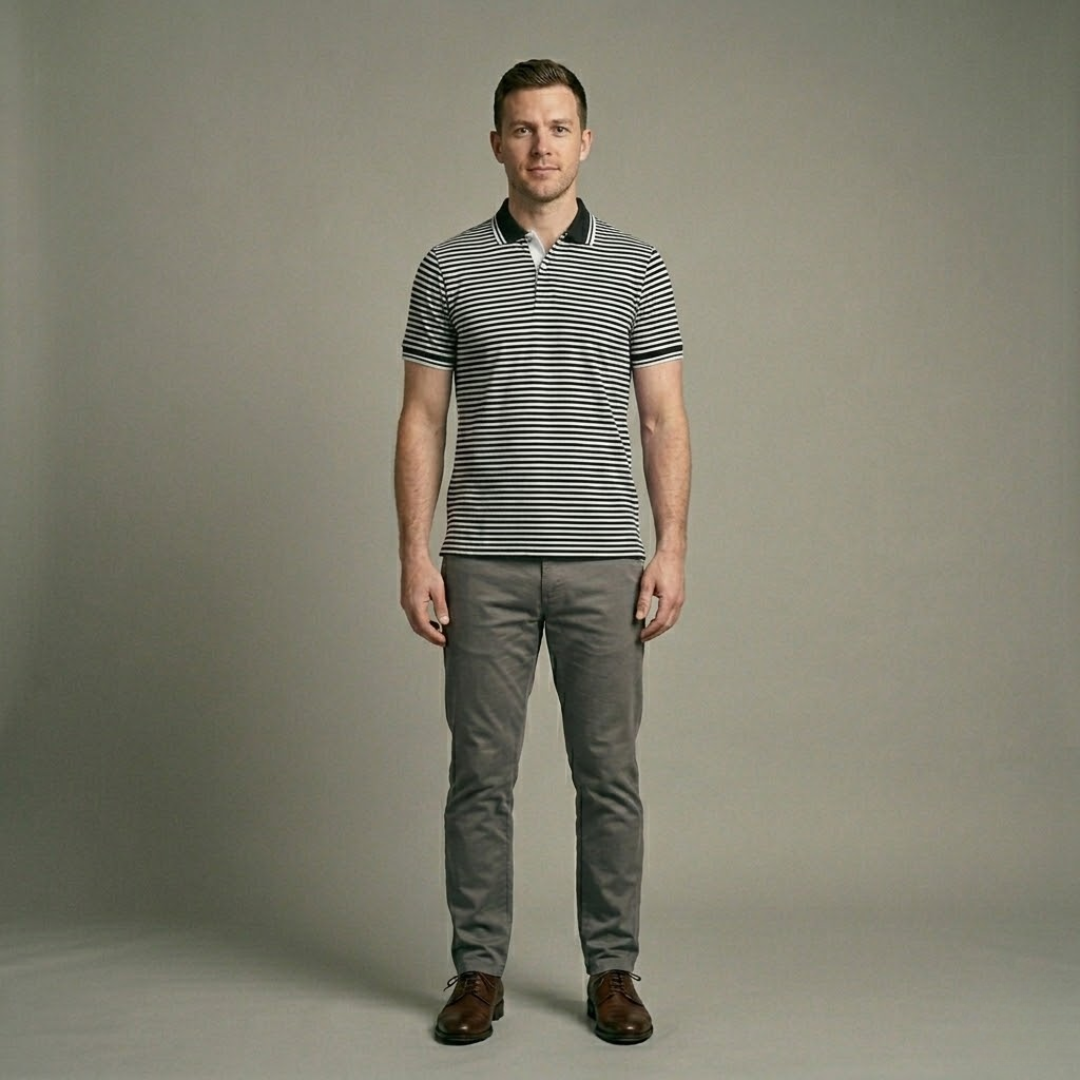 Montreal - Refined Striped Polo