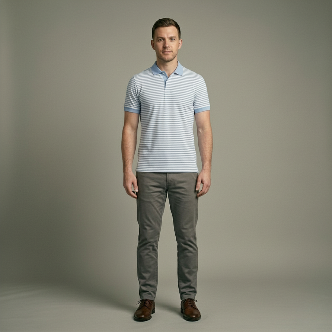 Montreal - Refined Striped Polo
