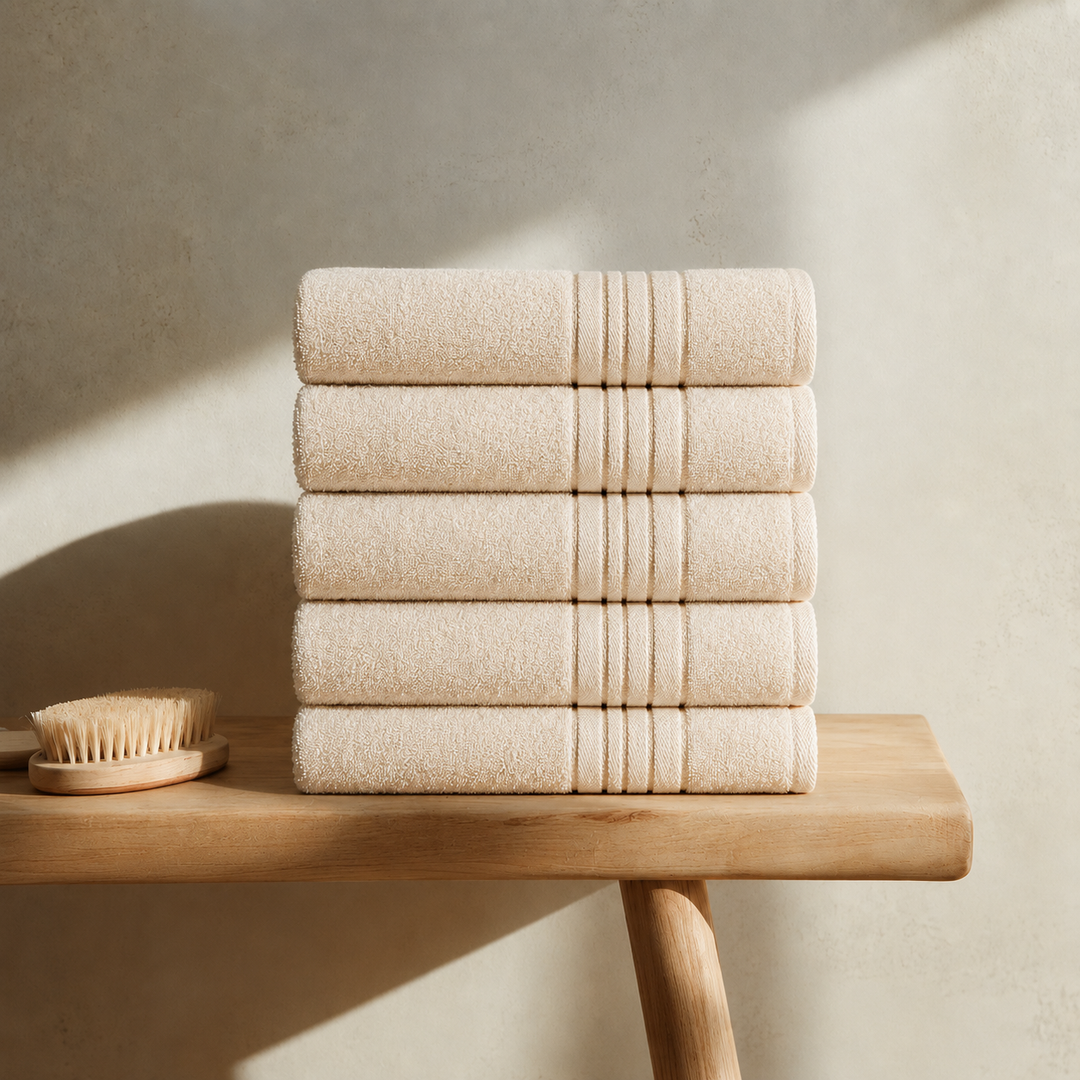Ultra-Soft Cotton Bath Towels