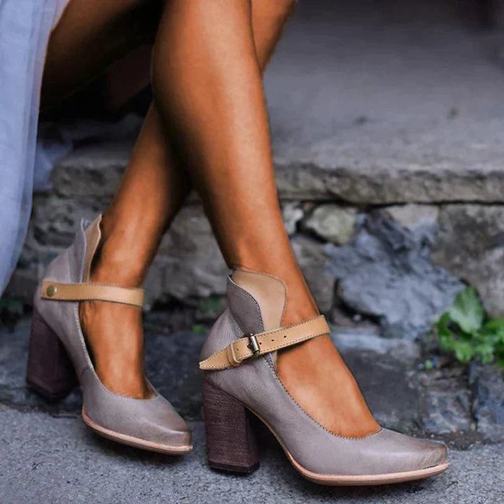 Elegant Strappy Heel Sandals