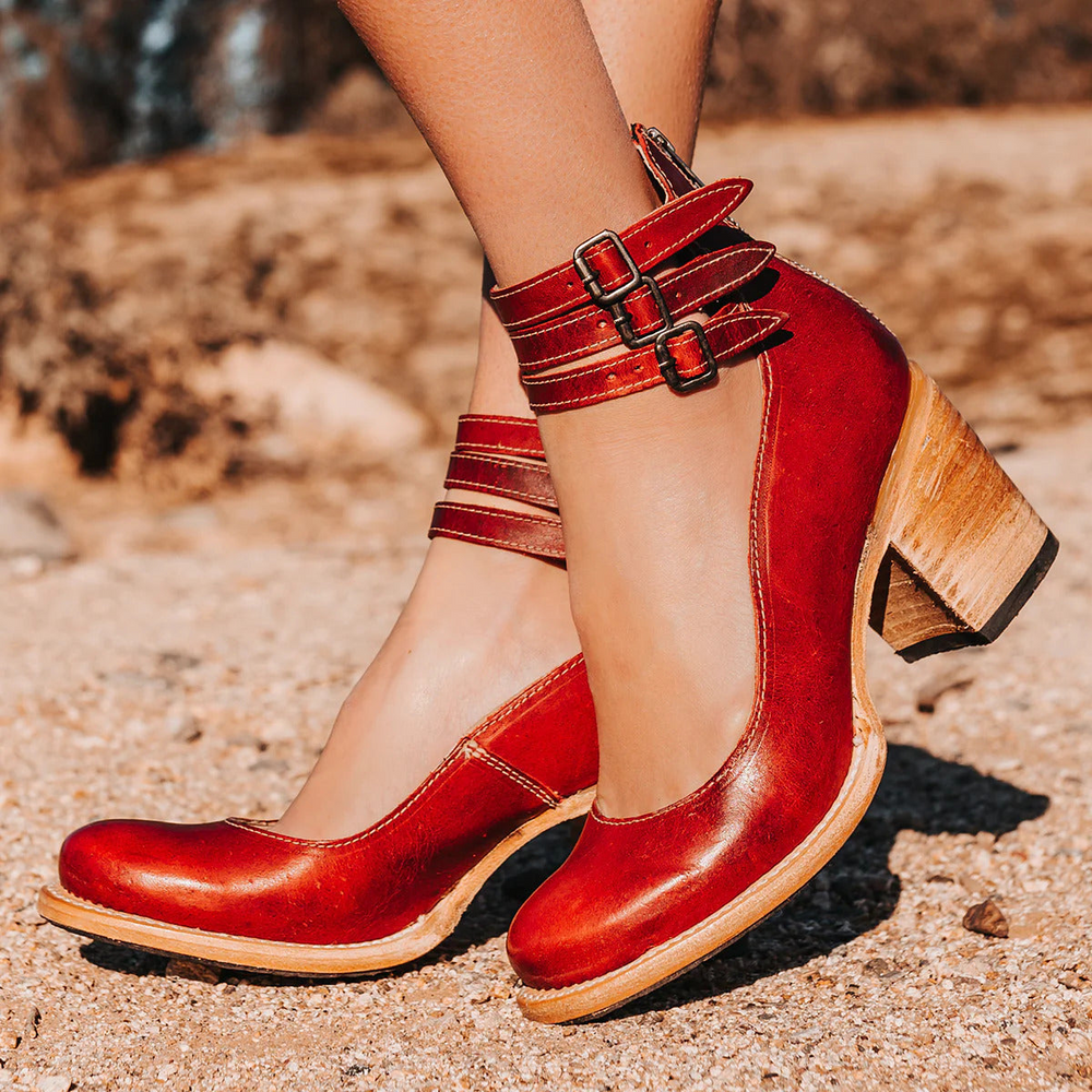 Elegant and Comfortable Heeled Sandals