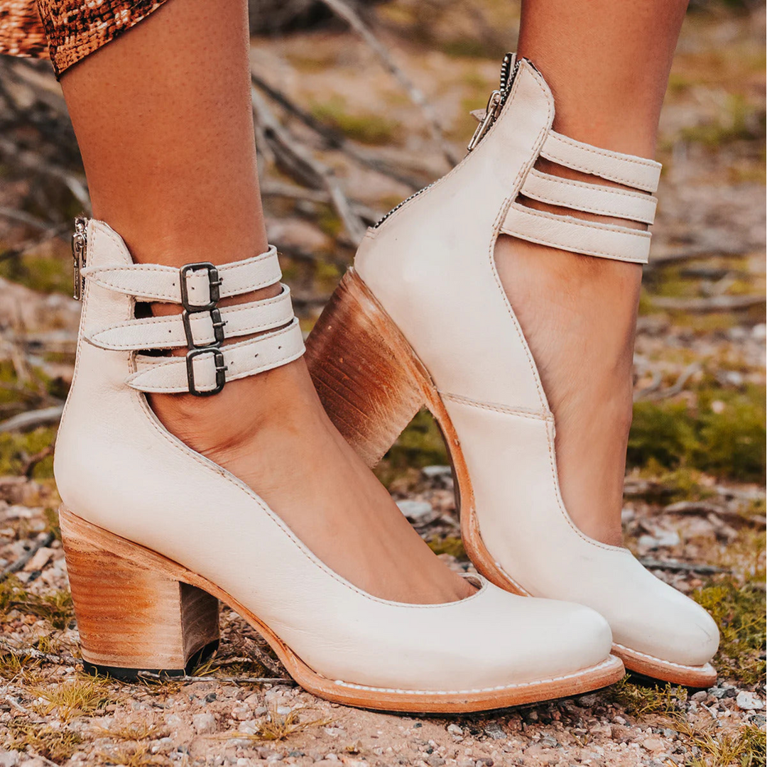 Elegant and Comfortable Heeled Sandals