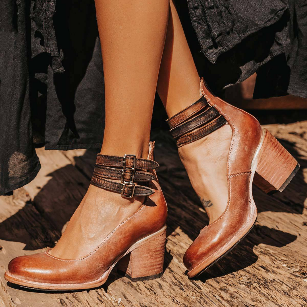 Elegant and Comfortable Heeled Sandals