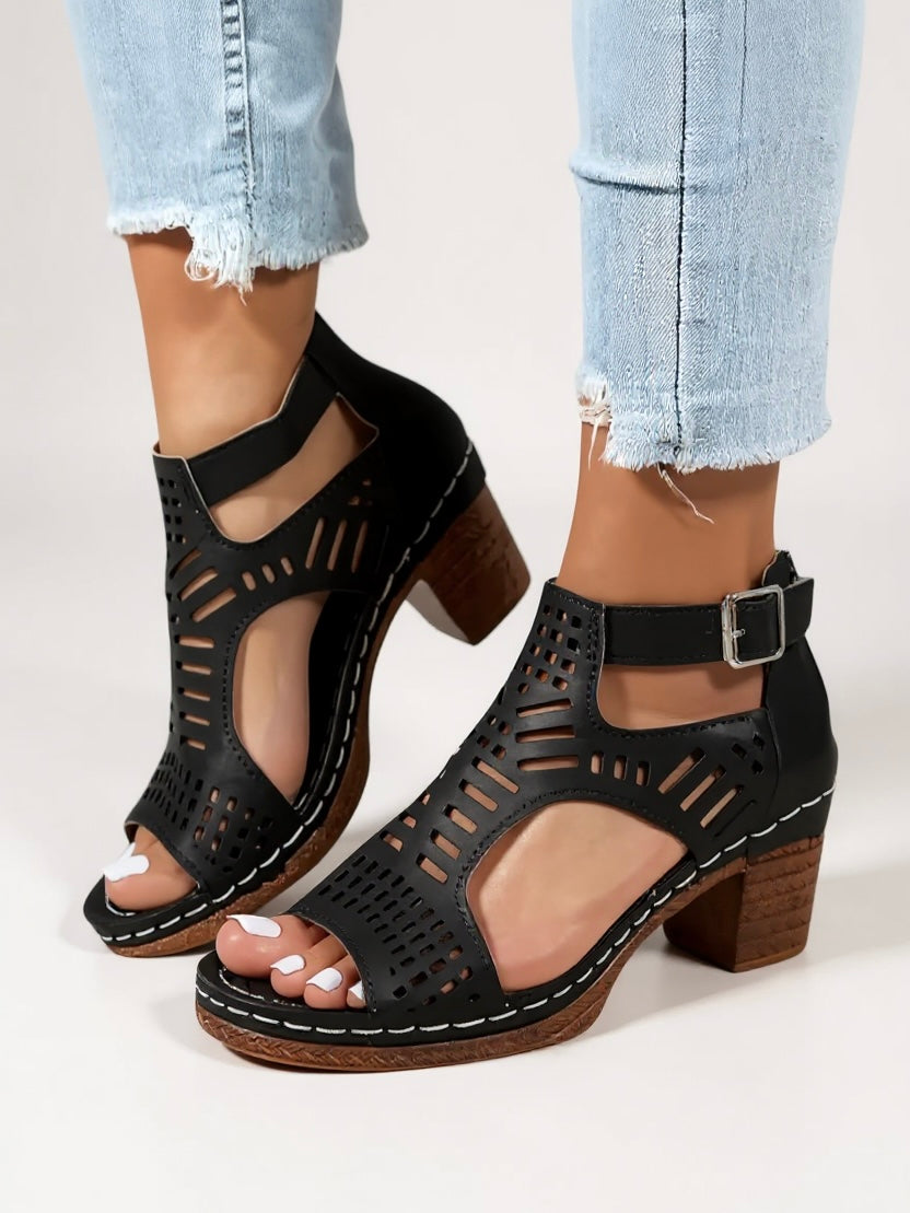 Block Heel Sandals