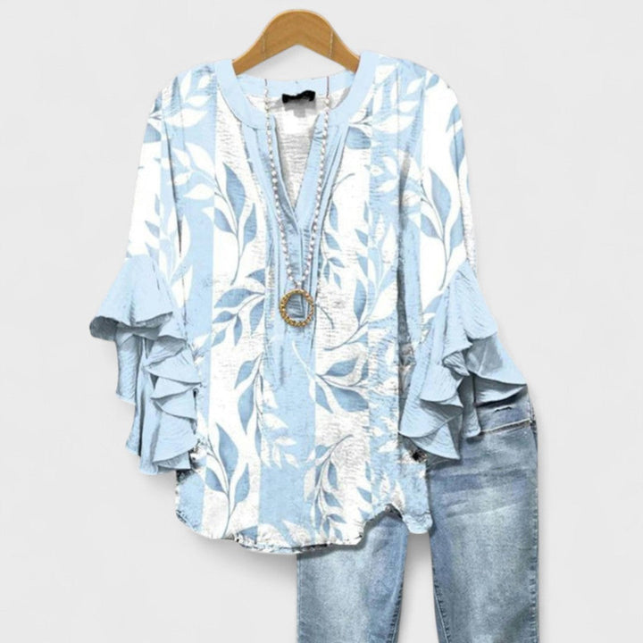 Lightweight Day Blouse - Light Blue