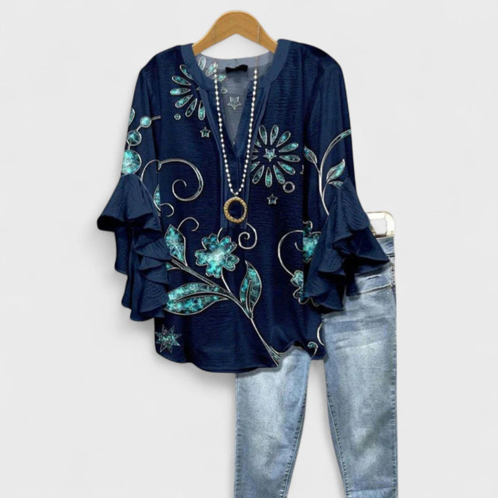 Lightweight Day Blouse - Dark Blue