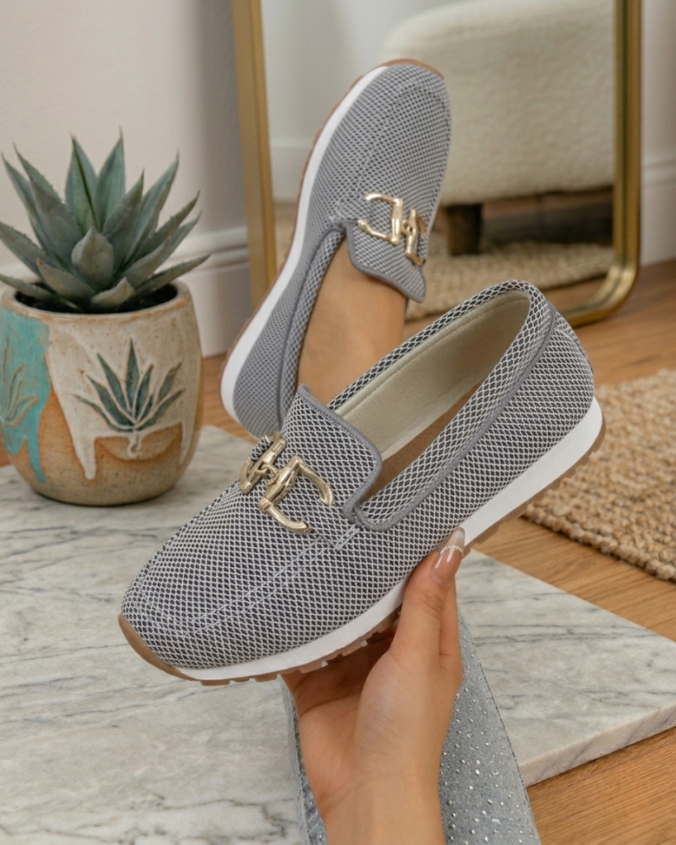 Orthopedic Slip-On Knit Loafers
