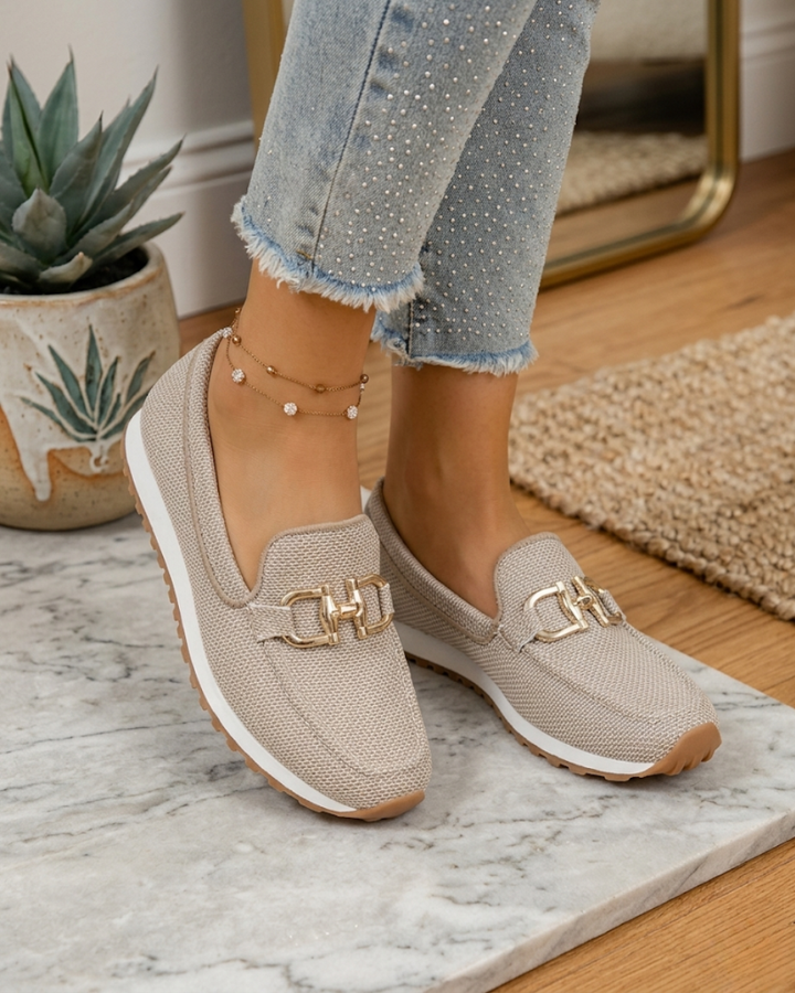 Orthopedic Slip-On Knit Loafers