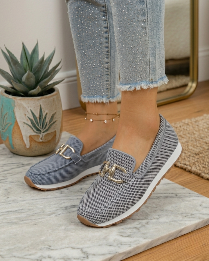 Orthopedic Slip-On Knit Loafers
