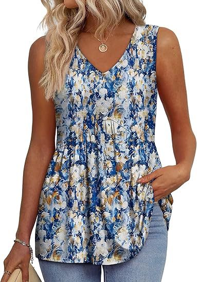 Relaxed Sleeveless Daily Top