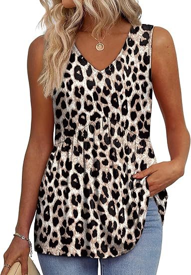 Relaxed Sleeveless Daily Top