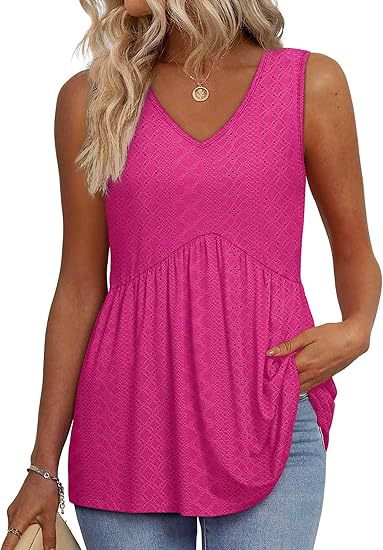 Relaxed Sleeveless Daily Top