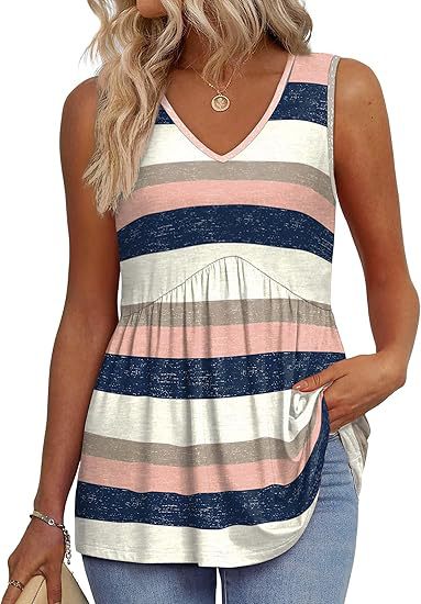 Relaxed Sleeveless Daily Top