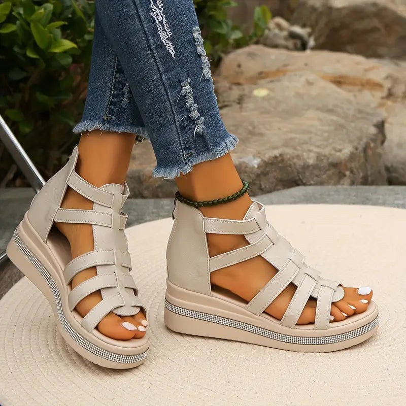 Rhinestone Comfort Sandals